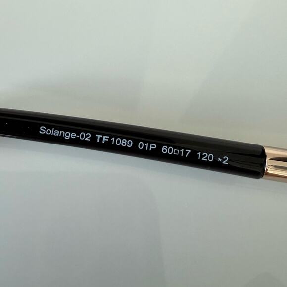 NEW!!! Tom Ford women sunglasses Solange 02 TF1089 01P Authentic - Picture 4 of 6